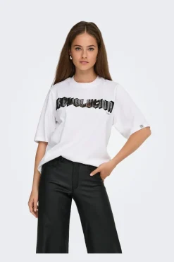 Clearance Onlpuri Life S/S Top Box Pri T-Shirts & Toppe