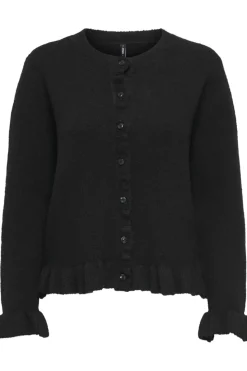Clearance Onlrima Life Ls Frill Butto Cardi Knt Cardigans|Ammevenligt Tøj