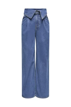 Only Bukser, Jeans & Leggings<Onlrosella Fold Belt Wide Mae