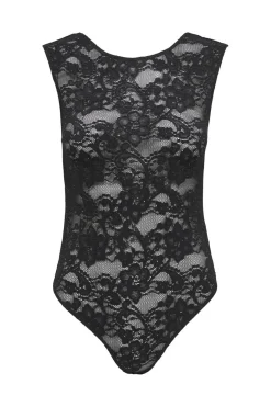 Only Nattøj & Lingeri|Bluser & Skjorter<Onlsafina Glitter Lace Body Acc