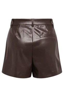 Only Shorts<Onlsmooth Faux Lea Shorts 2