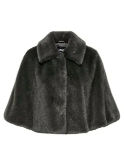 Clearance Onlsof Fur Cape Overtøj & Jakker