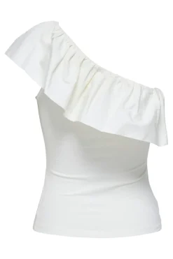 New Onlsoffy One Shoulder Mix Top Box T-Shirts & Toppe