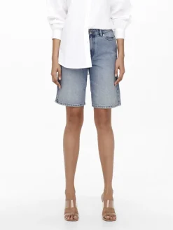 Clearance Onlsonny hw wide dnm shorts Shorts