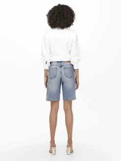 Clearance Onlsonny hw wide dnm shorts Shorts
