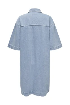 Onlsophie S/S Oversize Dress Sik Kjoler