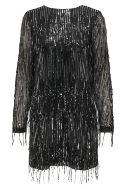 Only Kjoler<Onlspacy Ls Sequins Bow Dress