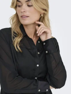 Only Bluser & Skjorter<Onlstar Life L/S Breeana Mix Shirt Solid
