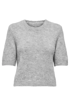 Only Strik|Bluser & Skjorter<Onlstarla Ss O-Neck Cc Knt