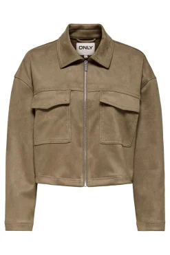 Only Overtøj & Jakker<Onlstina Life Faux Suede Jacket Cc