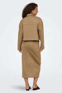 Only Overtøj & Jakker<Onlstina Life Faux Suede Jacket Cc