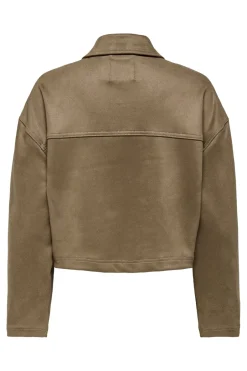 Only Overtøj & Jakker<Onlstina Life Faux Suede Jacket Cc