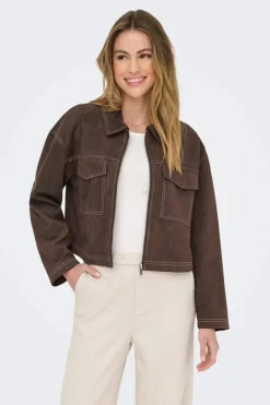 Outlet Onlstina Life Faux Suede Jacket Cc Overtøj & Jakker