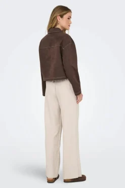 Outlet Onlstina Life Faux Suede Jacket Cc Overtøj & Jakker
