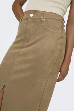 Only Nederdele<Onlstina Life Faux Suede Skirt Cc