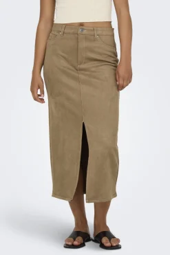 Only Nederdele<Onlstina Life Faux Suede Skirt Cc