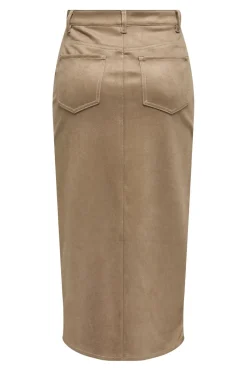 Only Nederdele<Onlstina Life Faux Suede Skirt Cc