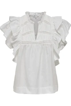 Only T-Shirts & Toppe<Onlsunny Capsl Frill Top 15347882