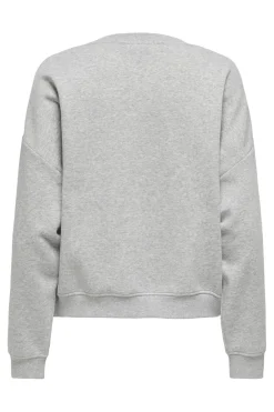 Only Bluser & Skjorter|Sweatsæt & Comfy Wear<Onlsweat Life L/S Crew O.Size State