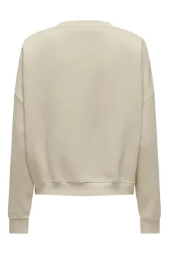 Only Bluser & Skjorter|Sweatsæt & Comfy Wear<Onlsweat Life L/S Crew O.Size State