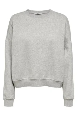 Only Bluser & Skjorter|Sweatsæt & Comfy Wear<Onlsweat Life L/S Crew Oversize Swt