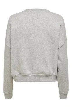 Only Bluser & Skjorter|Sweatsæt & Comfy Wear<Onlsweat Life L/S Crew Oversize Swt