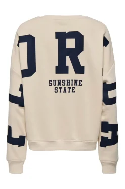 Onlsweat L/S Back/Sleeve Print Swt Sweatsæt & Comfy Wear|Bluser & Skjorter