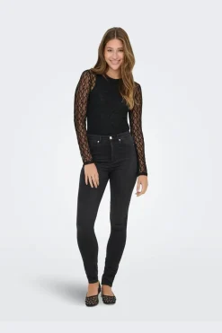 Only Nattøj & Lingeri|Bluser & Skjorter<Onlsyrene Lace Body Acc