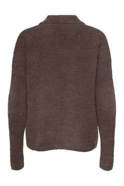 Only Strik|Bluser & Skjorter<Onltalio Ls Polo Neck Bf Knt