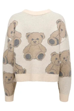 Online Onlted Ls Jq O-Neck Knt Strik|Bluser & Skjorter