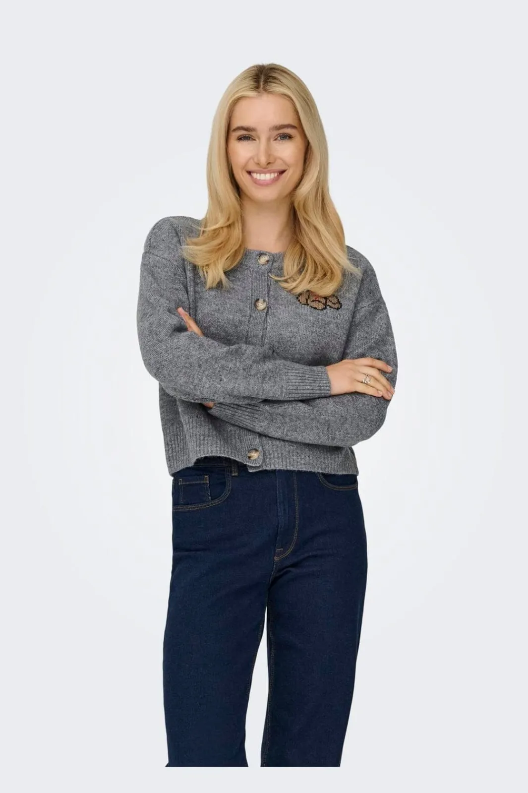 Only Cardigans<Onlteddy Ls Cardigan Knt