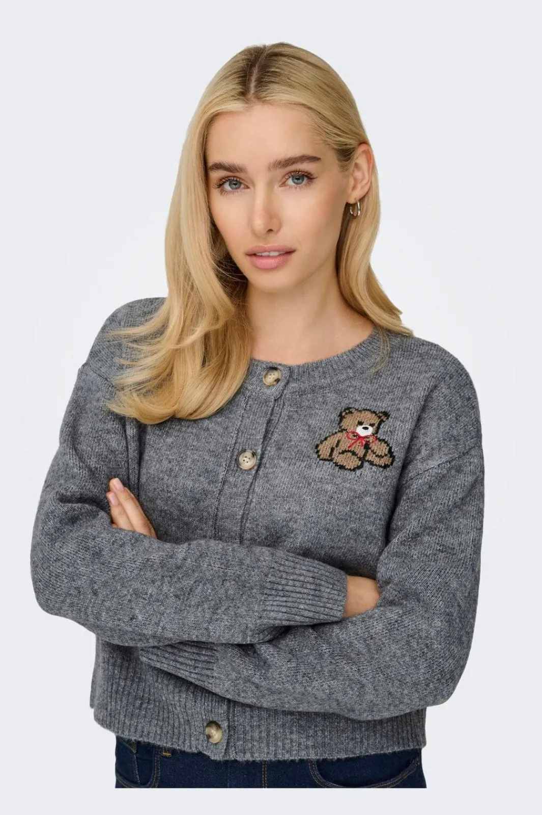 Only Cardigans<Onlteddy Ls Cardigan Knt
