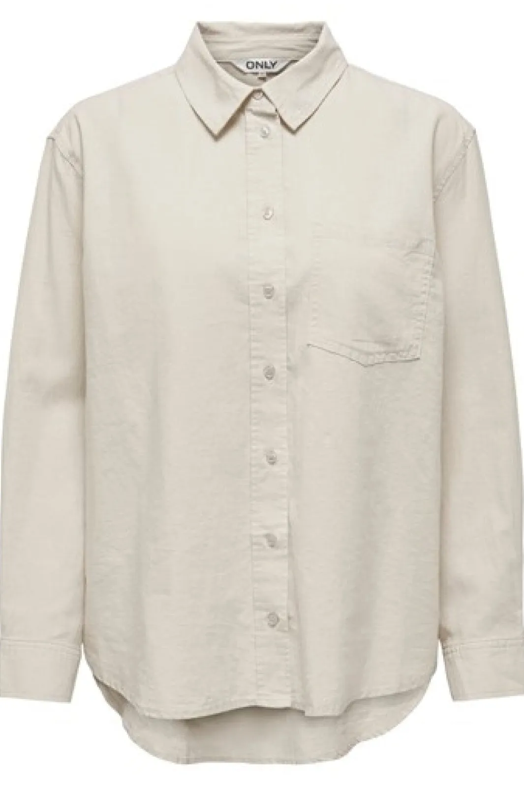 Only Bluser & Skjorter|Ammevenligt Tøj<Onltokyo L/S Linen Blend Shirt