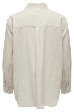 Only Bluser & Skjorter|Ammevenligt Tøj<Onltokyo L/S Linen Blend Shirt