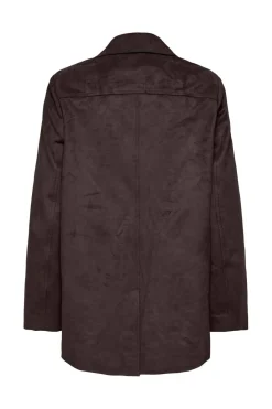 Hot Onltulip Faux Suede Blazer Coat Overtøj & Jakker|Blazere