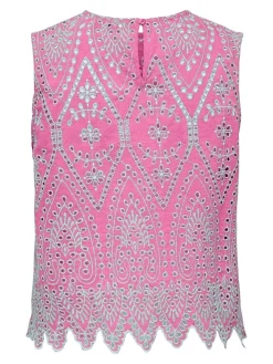 Only T-Shirts & Toppe<Onltulum Sl Emb Top
