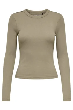 Outlet Onlval L/S O-Neck Top T-Shirts & Toppe|Bluser & Skjorter
