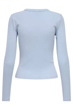 Only T-Shirts & Toppe<Onlval L/S O-Neck Top