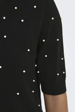 Only T-Shirts & Toppe<Onlvenice Life Ss Pearl O-Neck Knt
