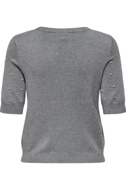 Best Onlvenice Life Ss Pearl O-Neck Knt T-Shirts & Toppe