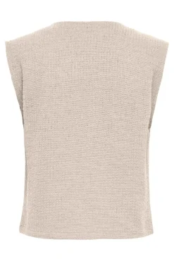 Only Veste|Sweatsæt & Comfy Wear<Onlvicki Button Vest Swt