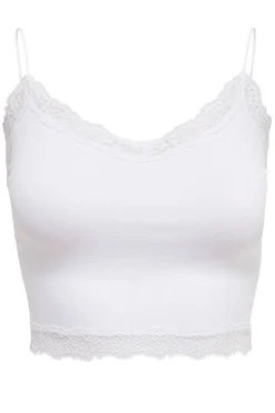 Hot Onlvicky Lace Seamless Cropped Top Nattøj & Lingeri