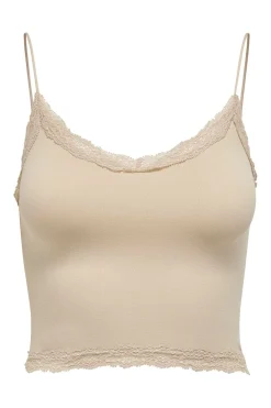 Only Nattøj & Lingeri<Onlvicky Lace Seamless Cropped Top