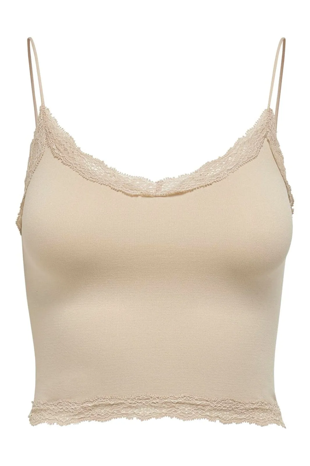 Only Nattøj & Lingeri<Onlvicky Lace Seamless Cropped Top