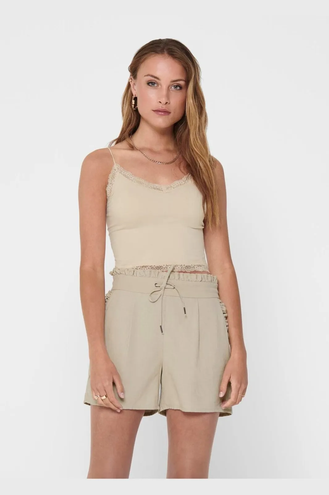 Only Nattøj & Lingeri<Onlvicky Lace Seamless Cropped Top