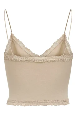 Only Nattøj & Lingeri<Onlvicky Lace Seamless Cropped Top