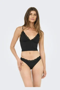 Only T-Shirts & Toppe|Nattøj & Lingeri<Onlvicky Lace Singlet V-Neck Acc