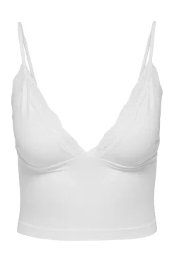 Only Nattøj & Lingeri<Onlvicky Lace Singlet V-Neck Acc