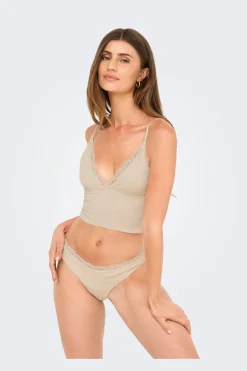 Sale Onlvicky Lace Singlet V-Neck Acc Nattøj & Lingeri