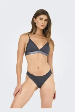 Outlet Onlvicky Lace Thong 2-Pack Acc Nattøj & Lingeri